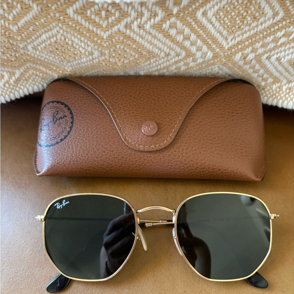 Ray Ban 3548 hexagonal sunglasses